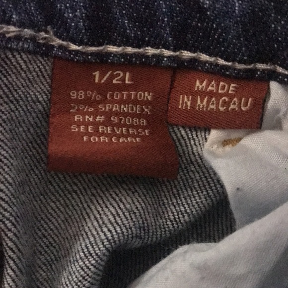 dELiA*s Bailey juniors jeans. Size 1/2 L - Picture 6 of 13